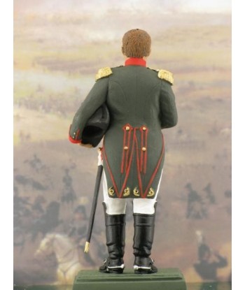 Napoleon in Chasseur-Cheval reg. uniform.