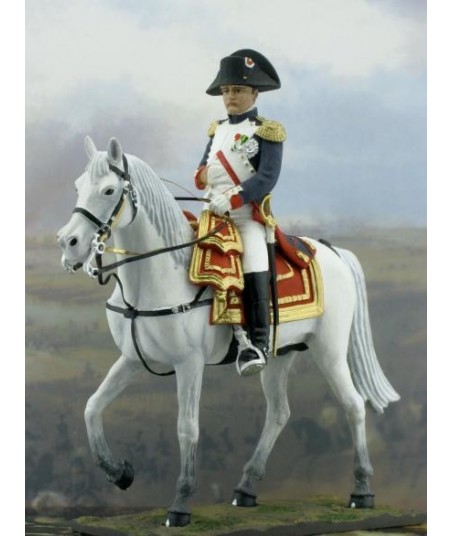 front image Napoleon on horse. Year 1811.