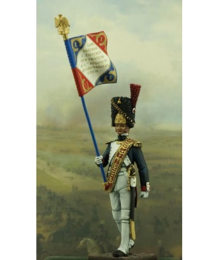 front image Standard bearer. Year 1810