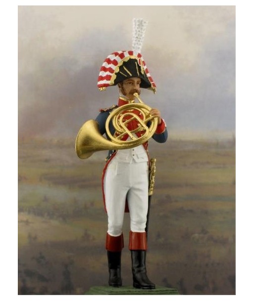 front image The french horn player Year 1810