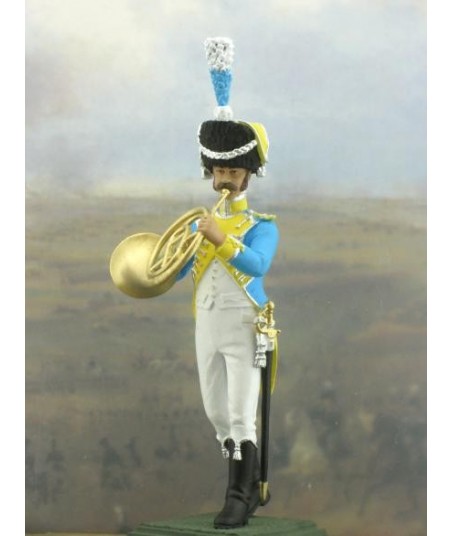 front image The french horn player Year 1810