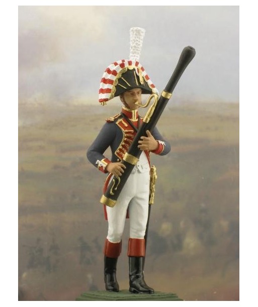 front image Bassoon-player. Year 1810