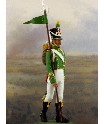 front image The guidon bearer