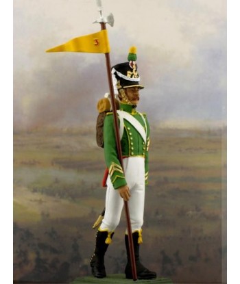 front image The guidon bearer