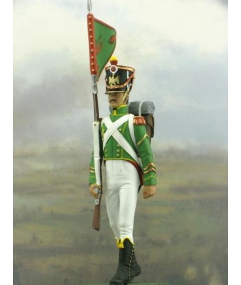 front image The guidon bearer