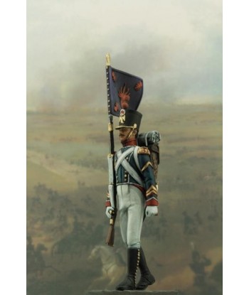 front image The guidon bearer