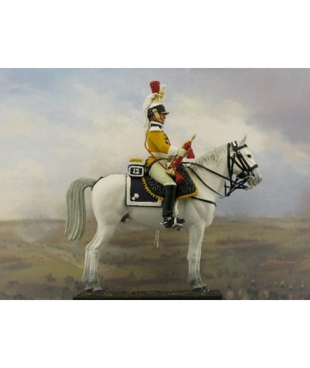 front image Trumpeter of 12 regiment 1809 year