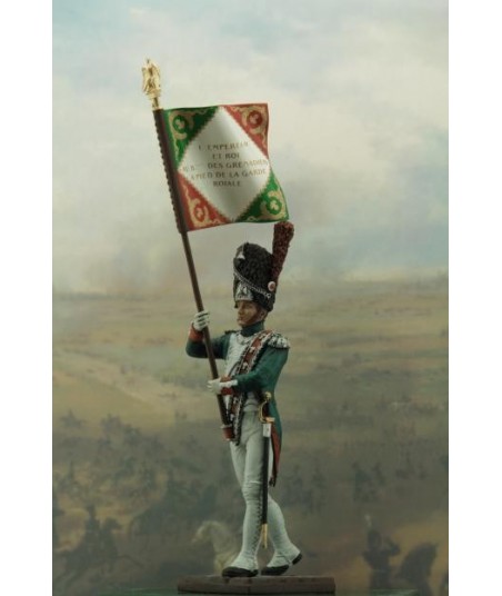 front image Standard bearer. Year 1810