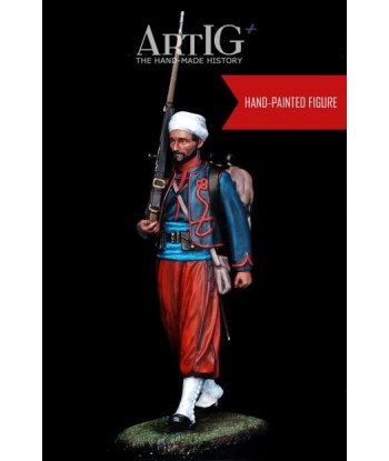 The zouave in parade uniform